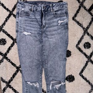 American Eagle Outfitters Distressed Skinny Jeans